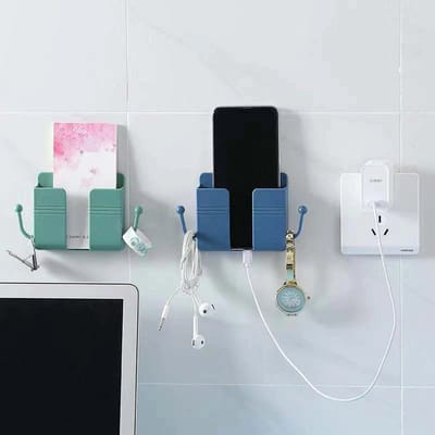 1pc Willekeurige Kleur Wandmontage Afstandsbediening Opbergdoos