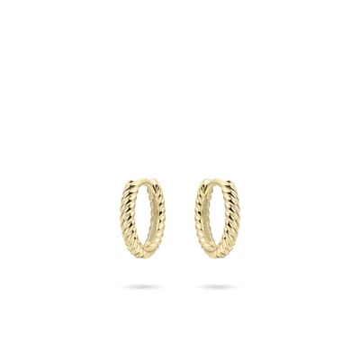 Gisser Jewels Goud Oorringen Goud VGKCJ2/12