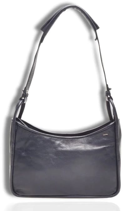 Berba | Soft | Crossbody-tas | Schoudertas | Dames | Tas | Donkerblauw | Leer