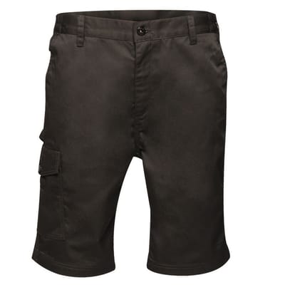 Regatta Heren Pro Cargo Shorts (Zwart)