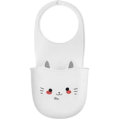 Paniers suspendus en silicone pour robinet, organiseur d'évier de cuisine, adorable support de rangement pour éponges et éponges à récurer, compatible avec la plupart des robinets. 1PCS