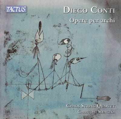 Chaos String Quartet, Susanne Schaffer, Eszter Kruchio, Sara Marzadori, Bas Jongen, Christoph Slenczka - Canti: String Works (CD)