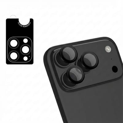 imoshion Camera Lens Protector - Geschikt geschikt voor Apple iPhone 17 Pro/ geschikt voor Apple iPhone 17 Pro Max - 2 Pack - Gray