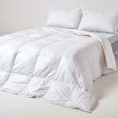 Homescapes Luxury Eendendons Dekbed 150x200 cm – Warmteklasse 3 – Zomerdekbed – Katoen 300TC – OEKO-TEX® & RDS