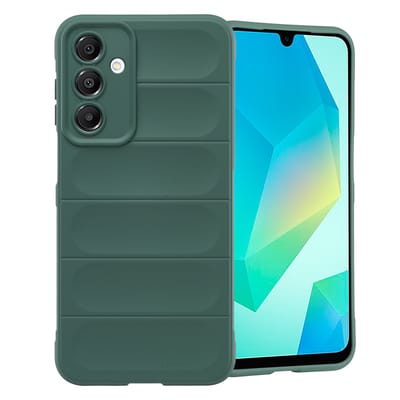 imoshion Hoesje - Geschikt voor Samsung Galaxy A16 (4G) / A16 (5G) - EasyGrip Backcover - Donkergroen