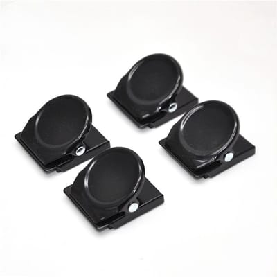 4 Stuks Magnetic Clips - Sterke Magneten voor Thuis - magnet clamps - Strong magnetic fridge clips - Pin Board – Kantoor – Keuken - LOUZIR