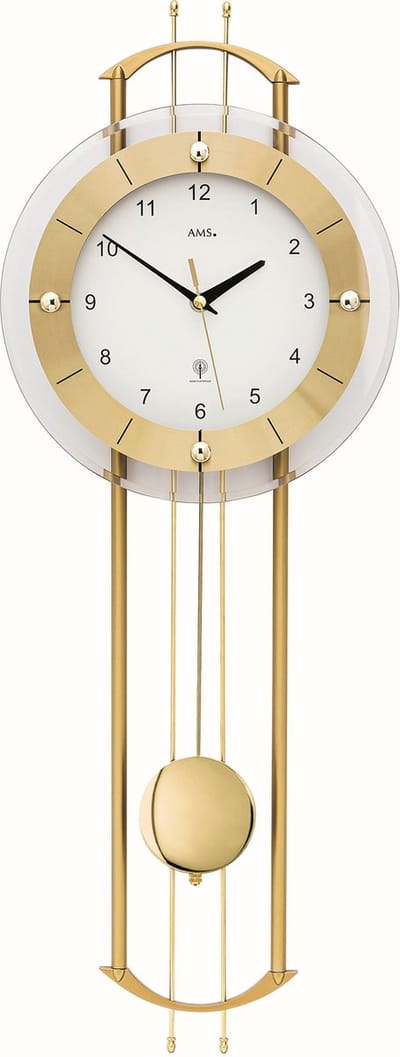 Wandklokken  radiogestuurd AMS - 5257