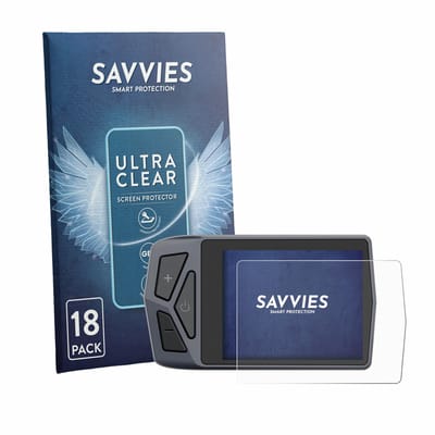 Savvies - Screenprotector voor Chaozhu B02N-U - Folie Beschermfolie transparant 18 Stuks