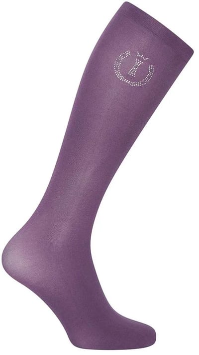 Imperial Riding Imperial Sparkle Lange Damessokken Paars EU 39-42 Vrouw
