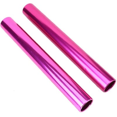 1 Pièce Baton de Relais en Aluminium pour Sport d'Athlétisme Jeu de Piste Outil d'Entraînement Compétition(pourpre)