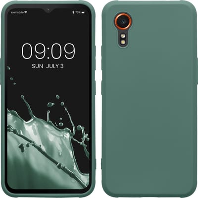 kwmobile telefoonhoesje geschikt voor Samsung Galaxy Xcover7 - Hoesje voor smartphone - Back cover in dennengroen