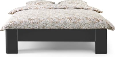 B Bright Fresh 400 Bed 180 x 200 cm - Bedframe Antraciet - Bedombouw - Instaphoogte: 40cm - Tweepersoonsbedden