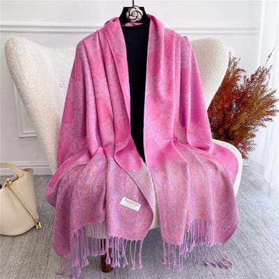 Luxe Herfst Kasjmier Pashmina Sjaal Dames Wikkel Warme Winter Sjaals Design Print Vrouwelijke Foulard Hijab Sjaals Sjaal 70x180cm