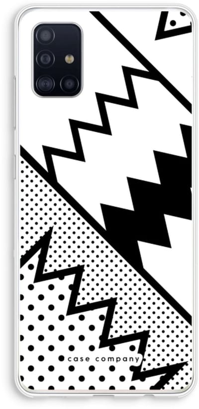 Case Company® - Hoesje geschikt voor Samsung Galaxy A51 4G hoesje - Pop Art #5 - Soft Cover Telefoonhoesje - Bescherming aan alle Kanten en Schermrand