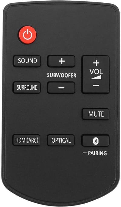 Dailygoody - Home Theater Soundbar - Afstandsbediening - Slim en