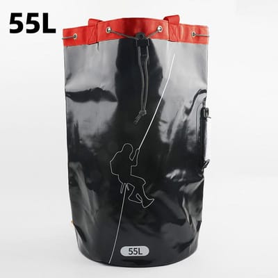30L/45L/55L Klimtouwtas Outdoor Grotverkenning Uitrusting Opslag Slijtvast Redding Waterval Rappel Rugzak Tas gray