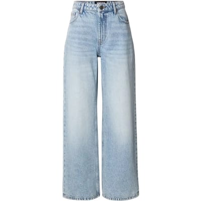 Urban Classics - Regular Wide Leg Jeans Wijde broek - Taille, 26 inch - Blauw
