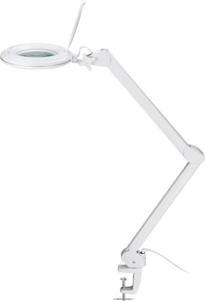 Goobay LED loeplamp | 800 lm (dimbaar) | 10W | bureauklem | wit