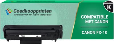 Huismerk Canon FX-10 toner cartridge Zwart - 2.500 afdrukken