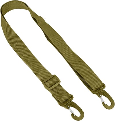 Schouderriem - Draagtas riem - Fles dragen - Afneembare sluitingen - 75-135 cm - Zwart