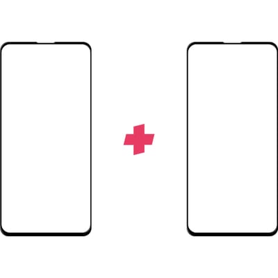 DuoPack: Xiaomi Mi 9T Pro screenprotector gehard glas Edge to Edge