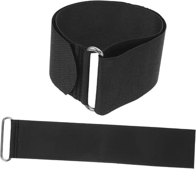 Kabelbinders met gesp - Bevestigingsriemen - Lading zekeren - Metalen gesp - 45 cm - Zwart