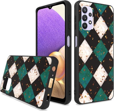 Shockbestendige Silicone Hoesje met print Geschikt voor: Samsung Galaxy A73 5G - Ultra Diamonds - ZT Accessoires
