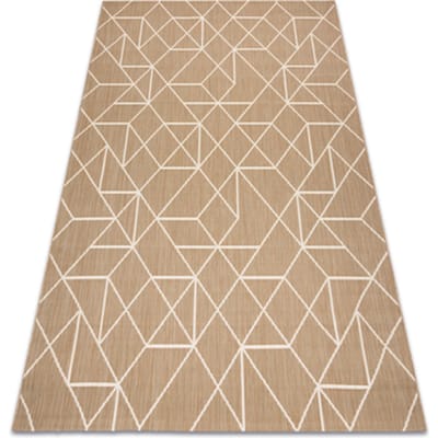Kleden Rugsx Sisal tapijt FLAT 48959265 Geometrisch natuurlijk 140x200 cm