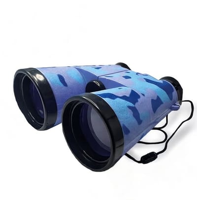 Famanu – Verrekijker. Safari draagbare en compacte verrekijker voor kinderen. Educatieve dierenverkenner voor outdoor avontuur en spel.