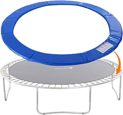 Trampoline Beschermrand - Veiligheidsmat Randkussen - Veilig Spelen - Waterdicht & UV-bestendig - 457 Meter Diameter - Blauw