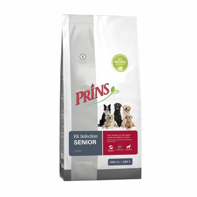 Prins - Fit Selection - Senior Hondenvoer - 4 x 2kg