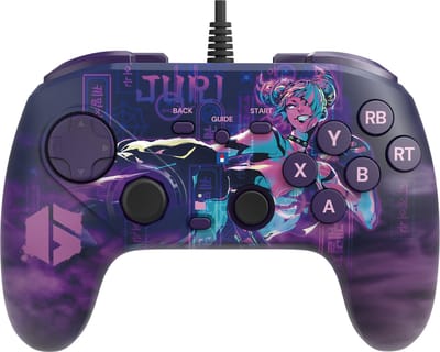 HORI - PC Fighting Commander OCTA voor Windows 10/11 - Street Fighter 6 Juri Edition - Officieel gelicentieerd door Capcom