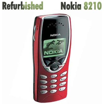Gerenoveerde Nokia Originele Nokia 8210 GSM 2G Mobiele Telefoon Simple set wit