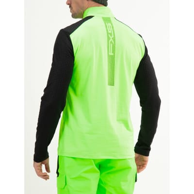 FALCON - decker - Skipully met rits heren - Groen
