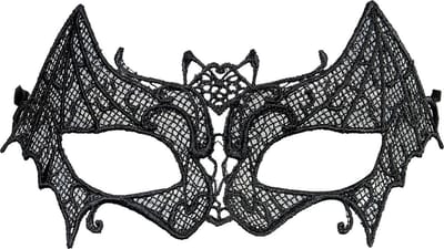 WIDMANN - Vleermuis halfmasker voor vrouwen