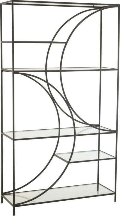 J-Line rek Nyr - ijzer - zwart