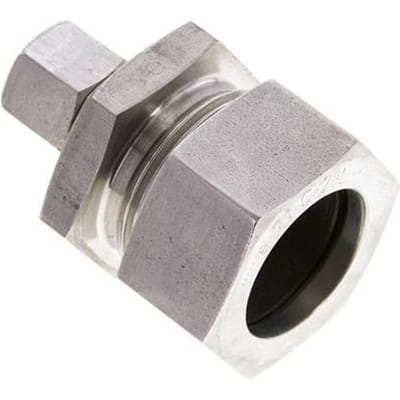 10L & 28L RVS Rechte Snijringkoppeling 160bar ISO 8434-1