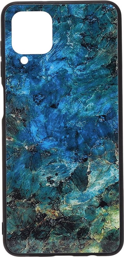Shop4 - Geschikt voor Samsung Galaxy A22 4G Hoesje - Harde Back Case Marmer Kleurrijk