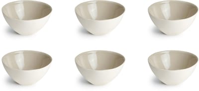 Medard de Noblat - Oslo Linen - Kleine Kom 13 cm - 6 delig - Stoneware