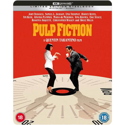 Pulp Fiction (4K Ultra HD + Blu-ray) (Limited Edition Steelbook) NL ondertiteld