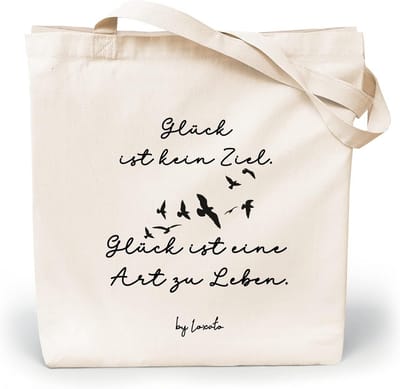 Katoenen Tote Bag met Grappig Motief - Robuuste Stoffen Tas voor Winkelen en Strand