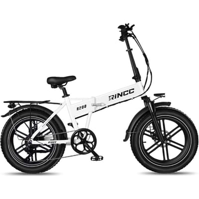 Rincc R200 Opvouwbare Elektrische Fiets 750W 48V15Ah Batterij 20inch wit