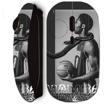 Souris sans fil maniacase noir Kobe Bryant NBA black mamba mentality