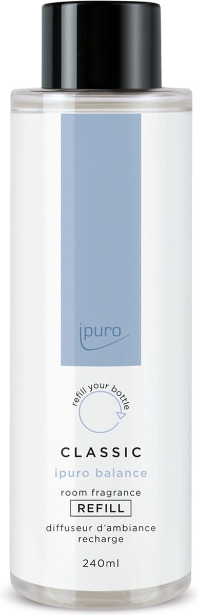 Ipuro Classic Balance geurstokjes 240 ml refill - navulling