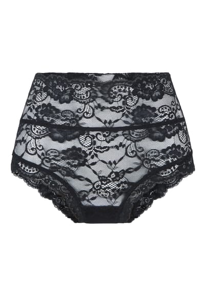 LingaDore - Daily Taille Slip Zwart - maat XS - Zwart