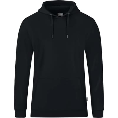 Jako Organic Sweater Met Kap Kinderen - Zwart | Maat: 128