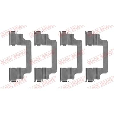 Toebehorenset, schijfremblok QUICK BRAKE 109-1779