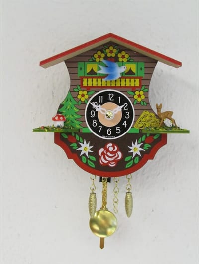 Engstler - 0110 QP - Wandklok met slinger - Quartz