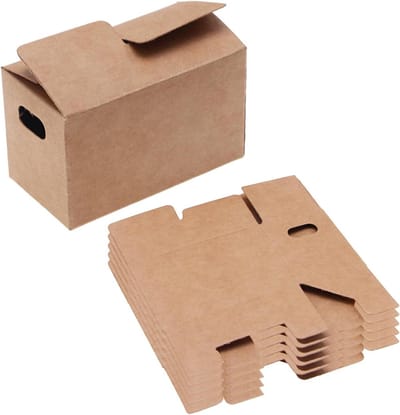 Mini Verhuisdozen - Doozen Poppenhuis - Poppenhuis Decoratie - Gemaakt van Gerecycled Karton - 8 x 44 x 5 cm