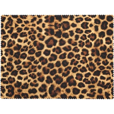 Bruine Tafelkleed met Luipaardhuid Print, Moderne Cheeta Safari Textuur Rechthoekige Wasbare Cover voor Thuis Eetkamer 140x180cm